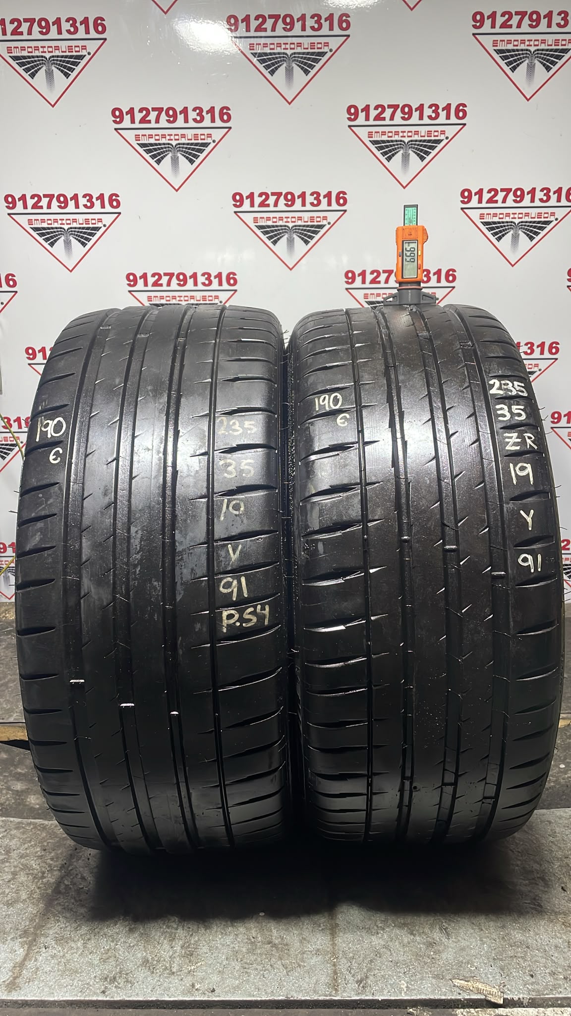 MICHELIN PILOT SPORT 4 USADO  235/35 R19 91 Y